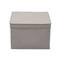 Household Essentials Canvas Storage Boxes with Lids, 2ct.